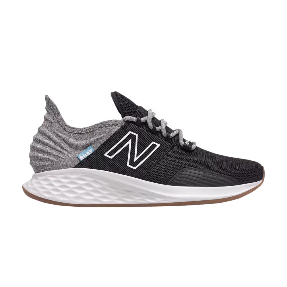 New Balance Women's Fresh Foam Roav Tee Shirt - Black Light Aluminum