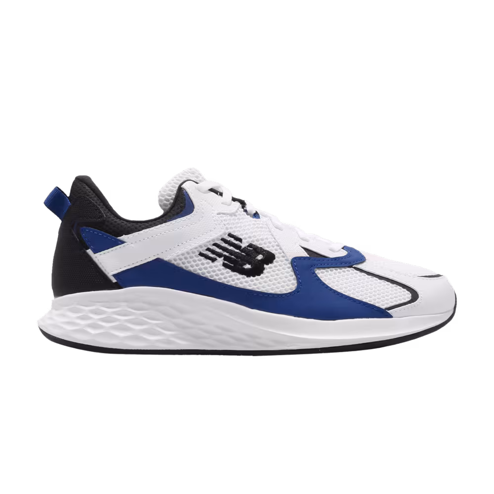 New Balance Fresh Foam Roav NXT 2E Wide White Blue
