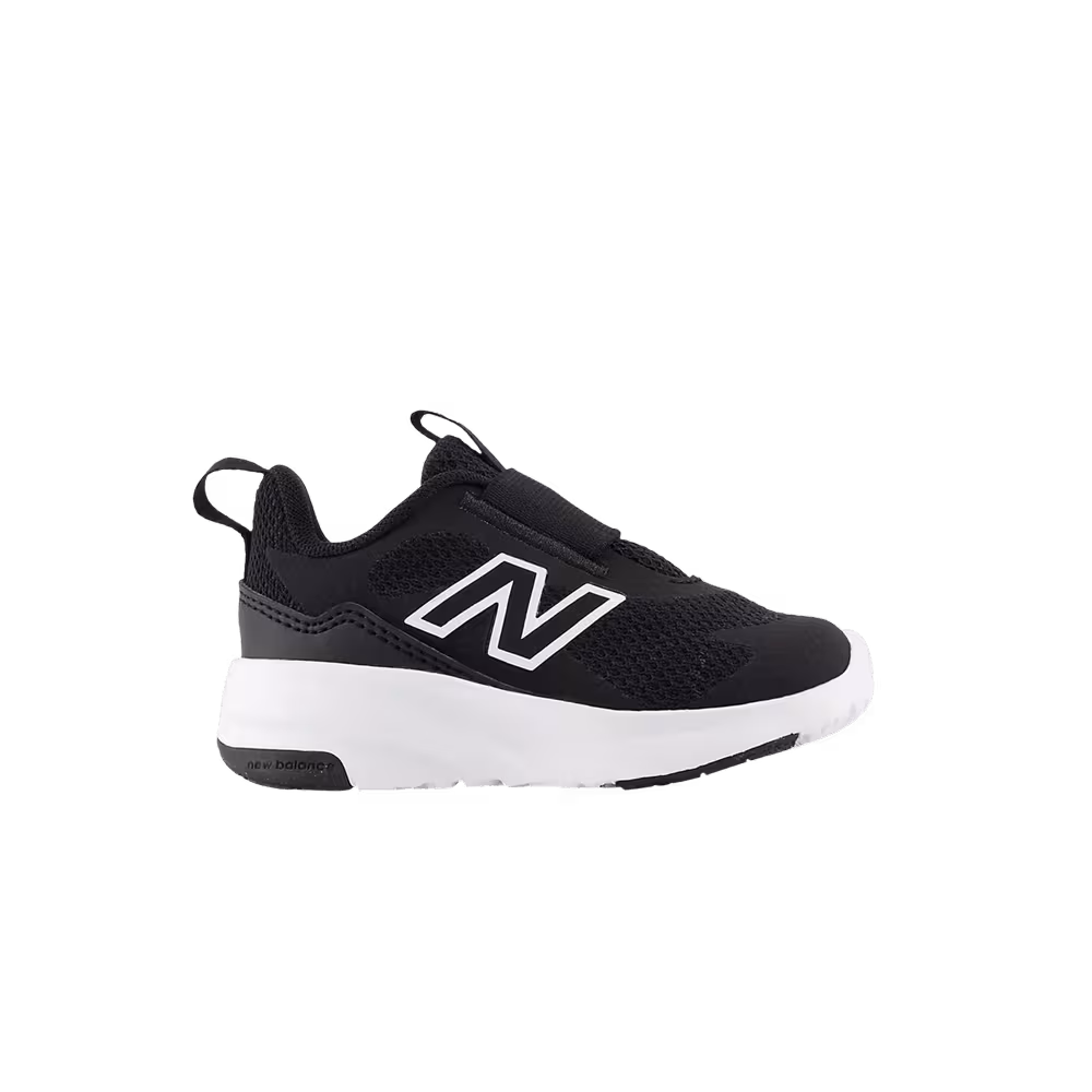 New Balance 468 Slip On Toddler Black White