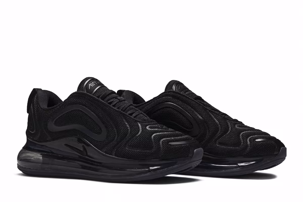 Nike Air Max 720 Triple Black, view 9