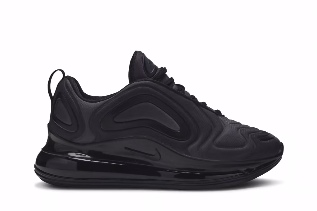 Nike Air Max 720 Black Jersey Mesh, view 2