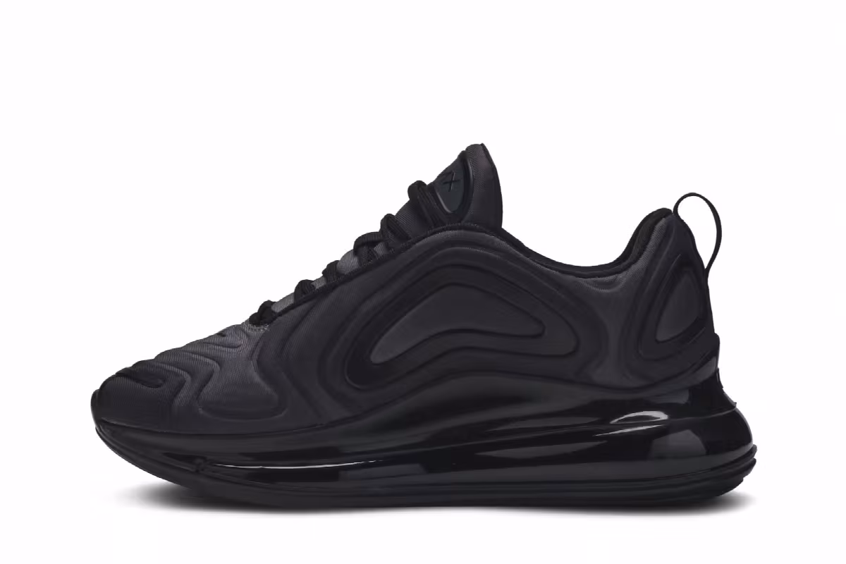 Nike Air Max 720 Black Jersey Mesh, view 4