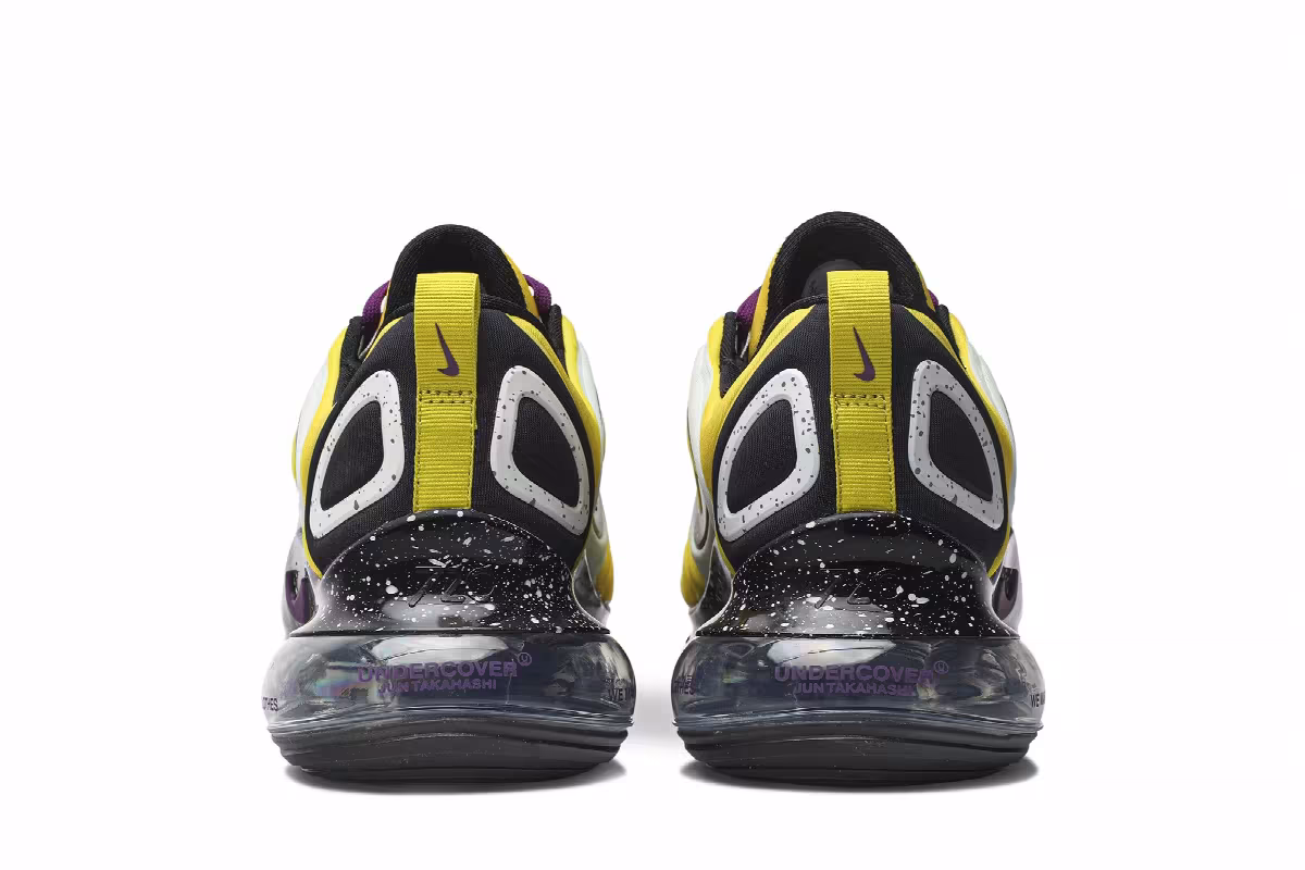 Undercover x Nike Air Max 720 Yellow, view 7