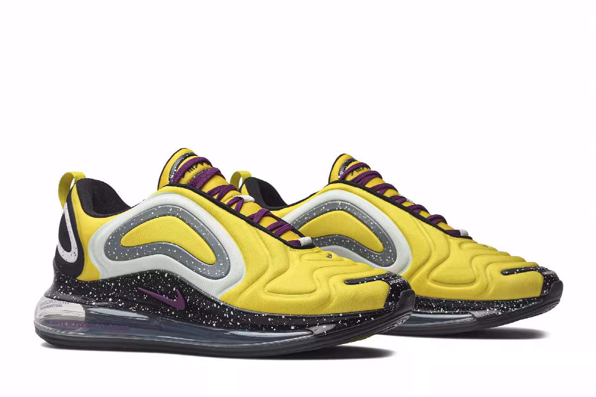 Undercover x Nike Air Max 720 Yellow, view 9