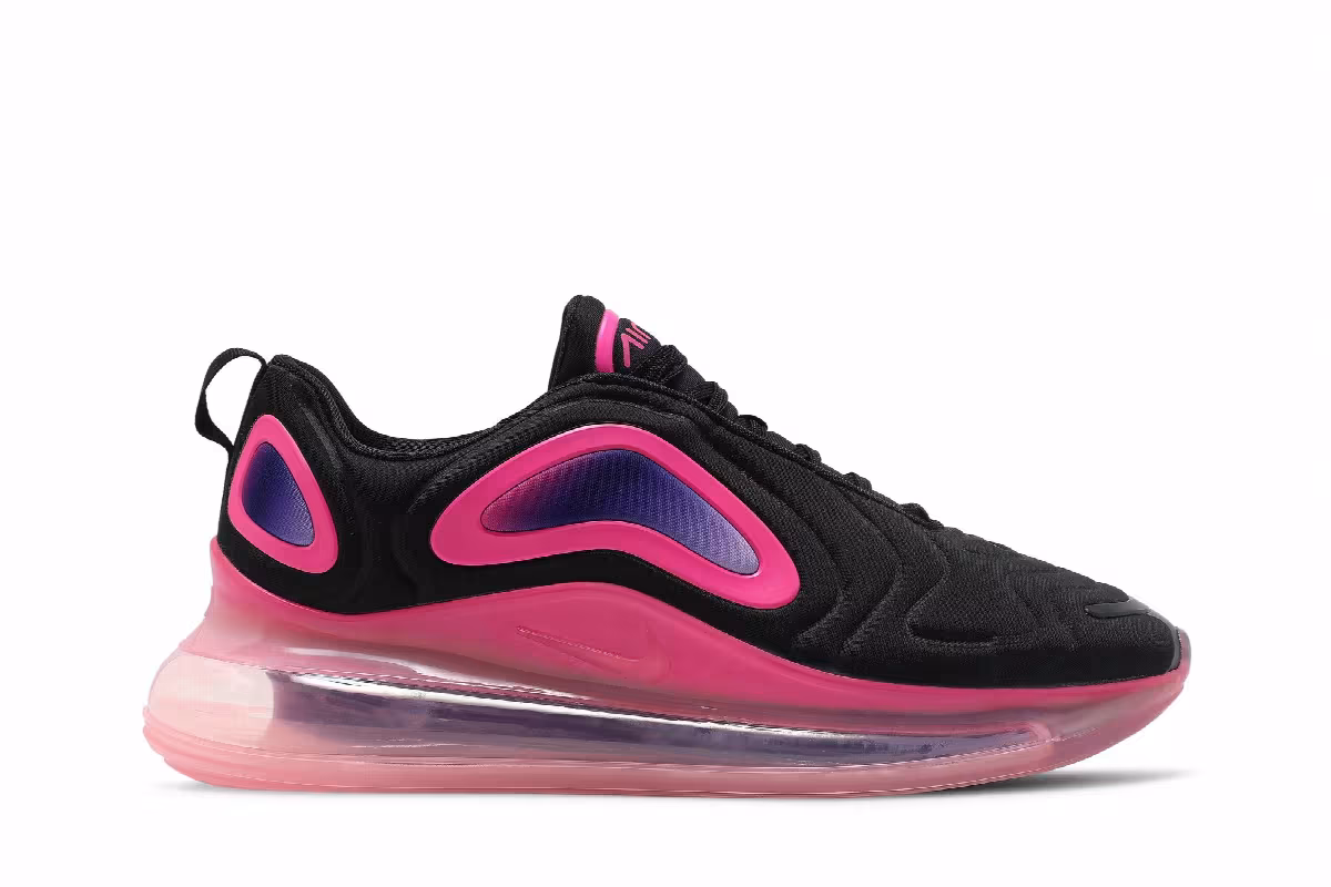Nike Air Max 720 Black Pink Blast, view 2