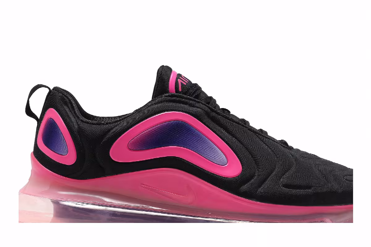 Nike Air Max 720 Black Pink Blast, view 3