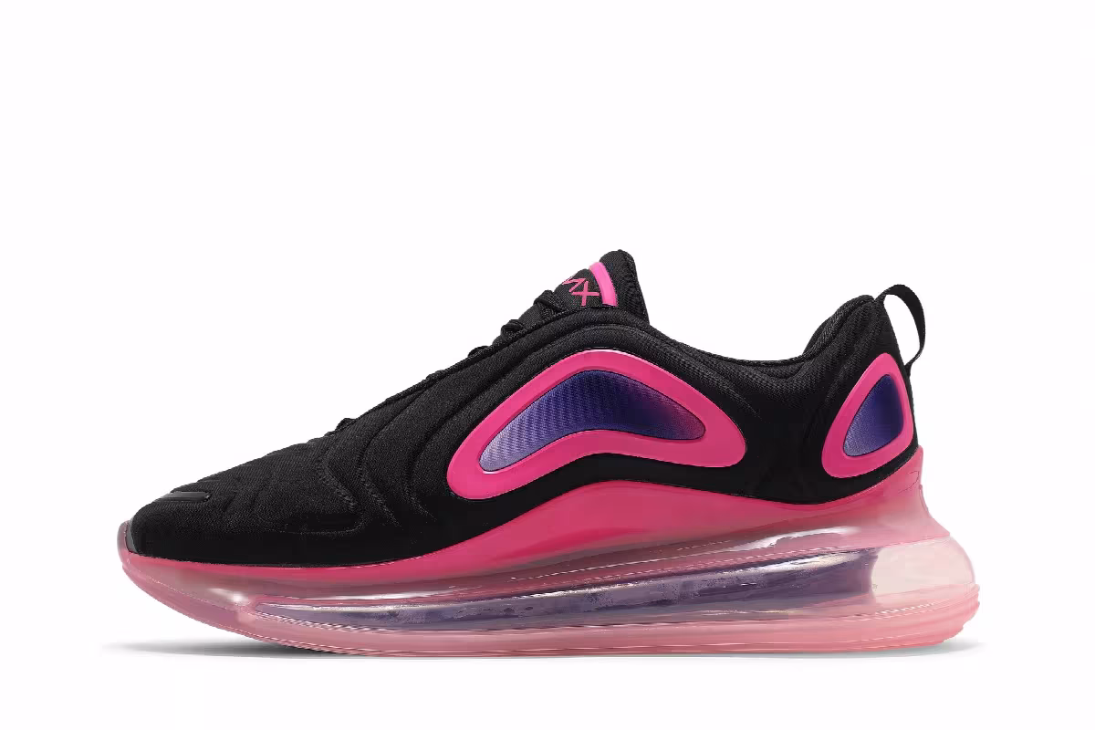 Nike Air Max 720 Black Pink Blast, view 4