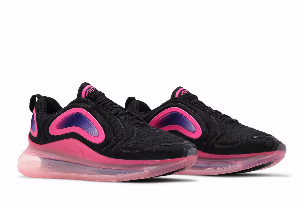 Nike Air Max 720 Black Pink Blast, view 9