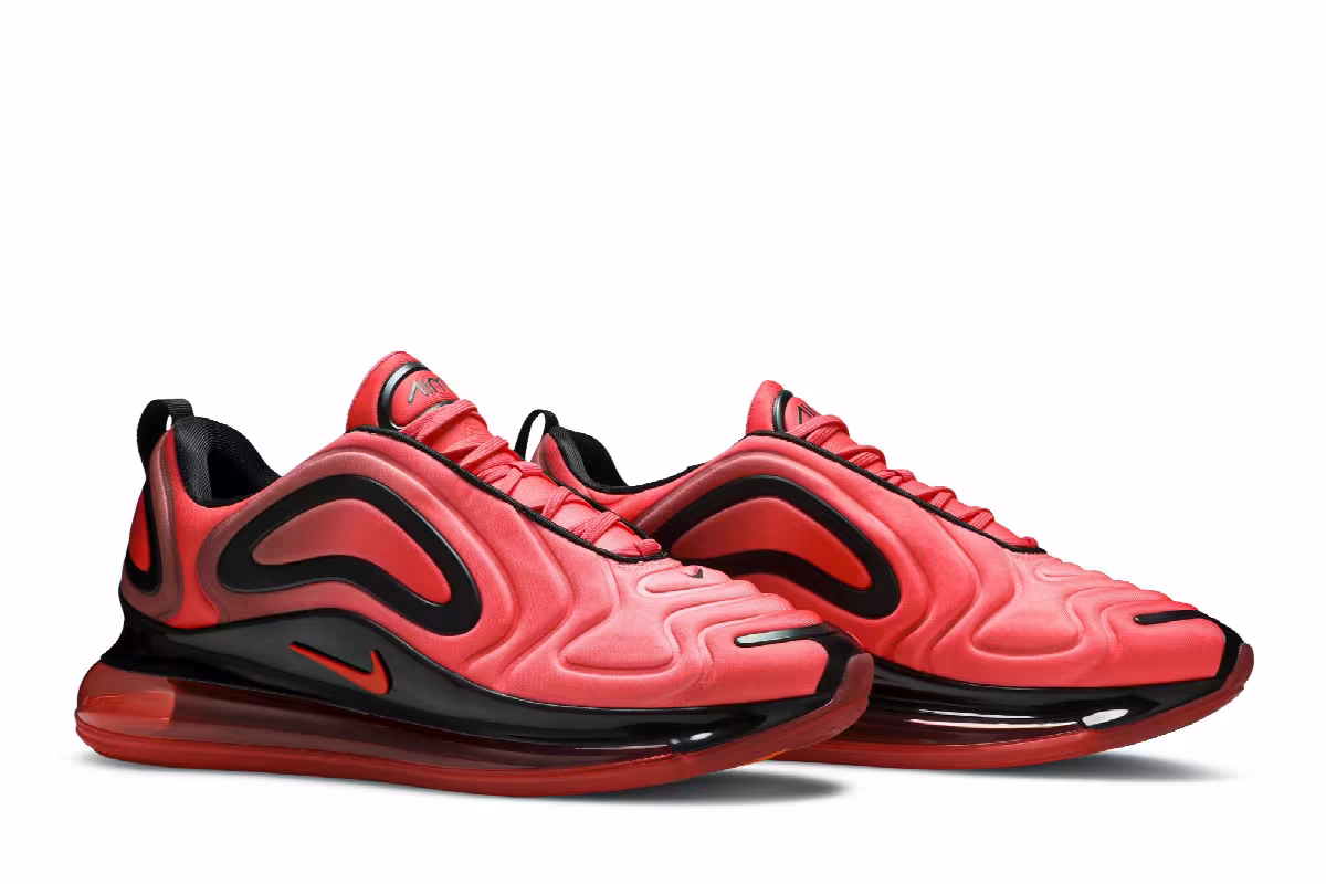 Nike Air Max 720 Red Black, view 9