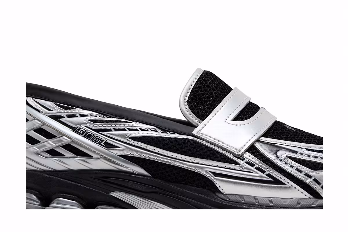 New Balance 1906L Silver Metallic Black, view 3
