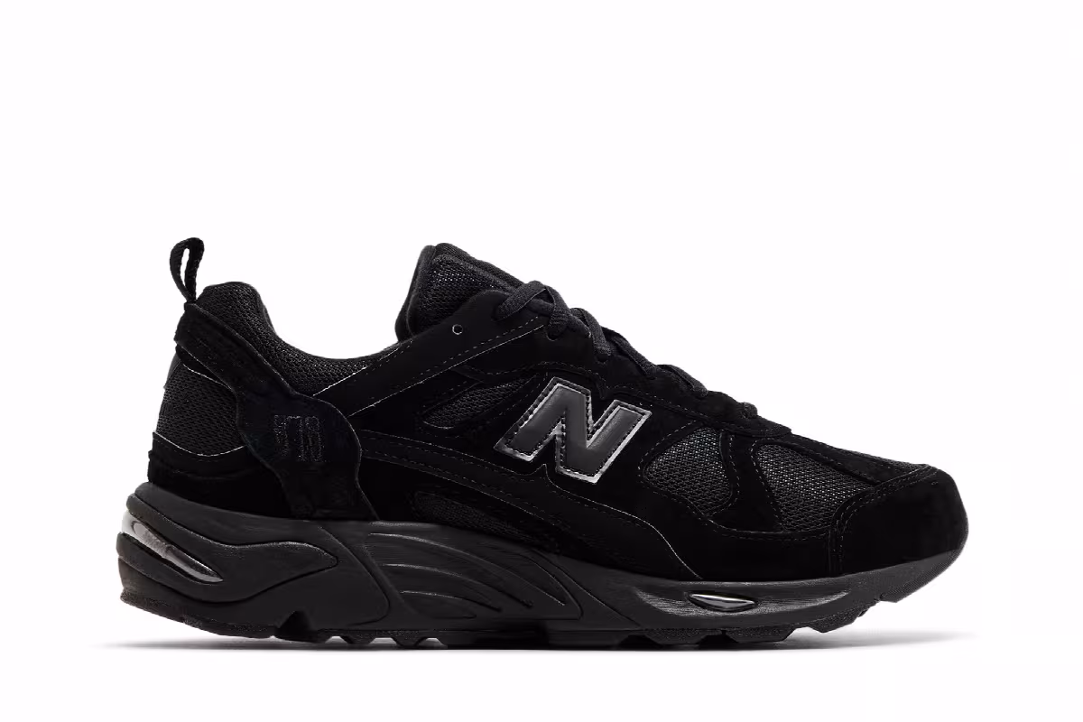 New Balance 878 Triple Black, view 2