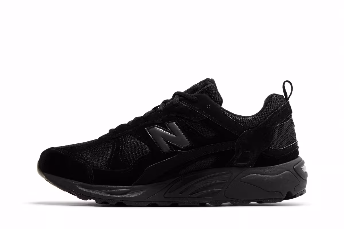 New Balance 878 Triple Black, view 4