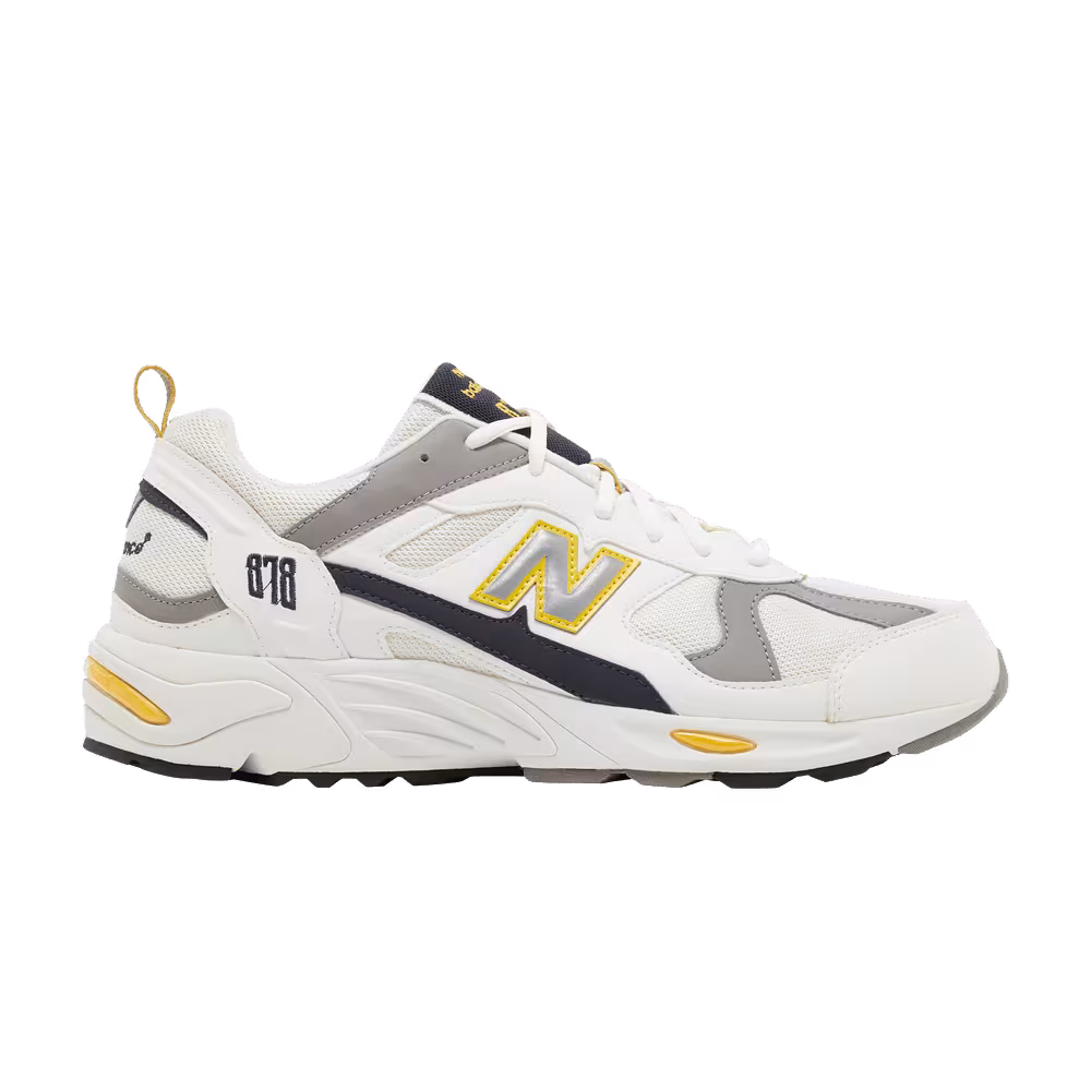 New Balance 878 White Yellow Black G