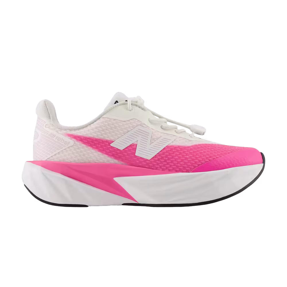 New Balance FuelCell Rebel Bungee Lace Little Kid Pink Heat