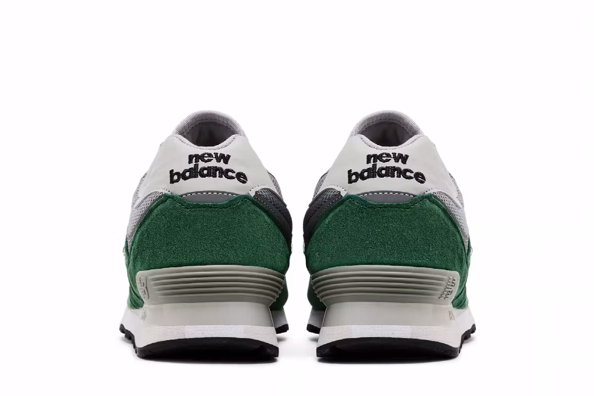 New Balance 576 Made in England Green Grey, view 7