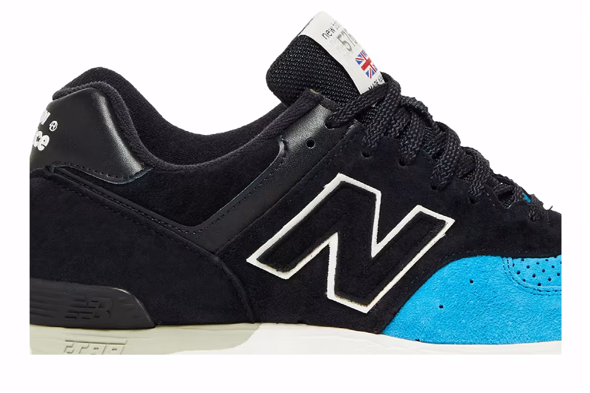 New Balance 576 Made in England Blue Navy, view 3