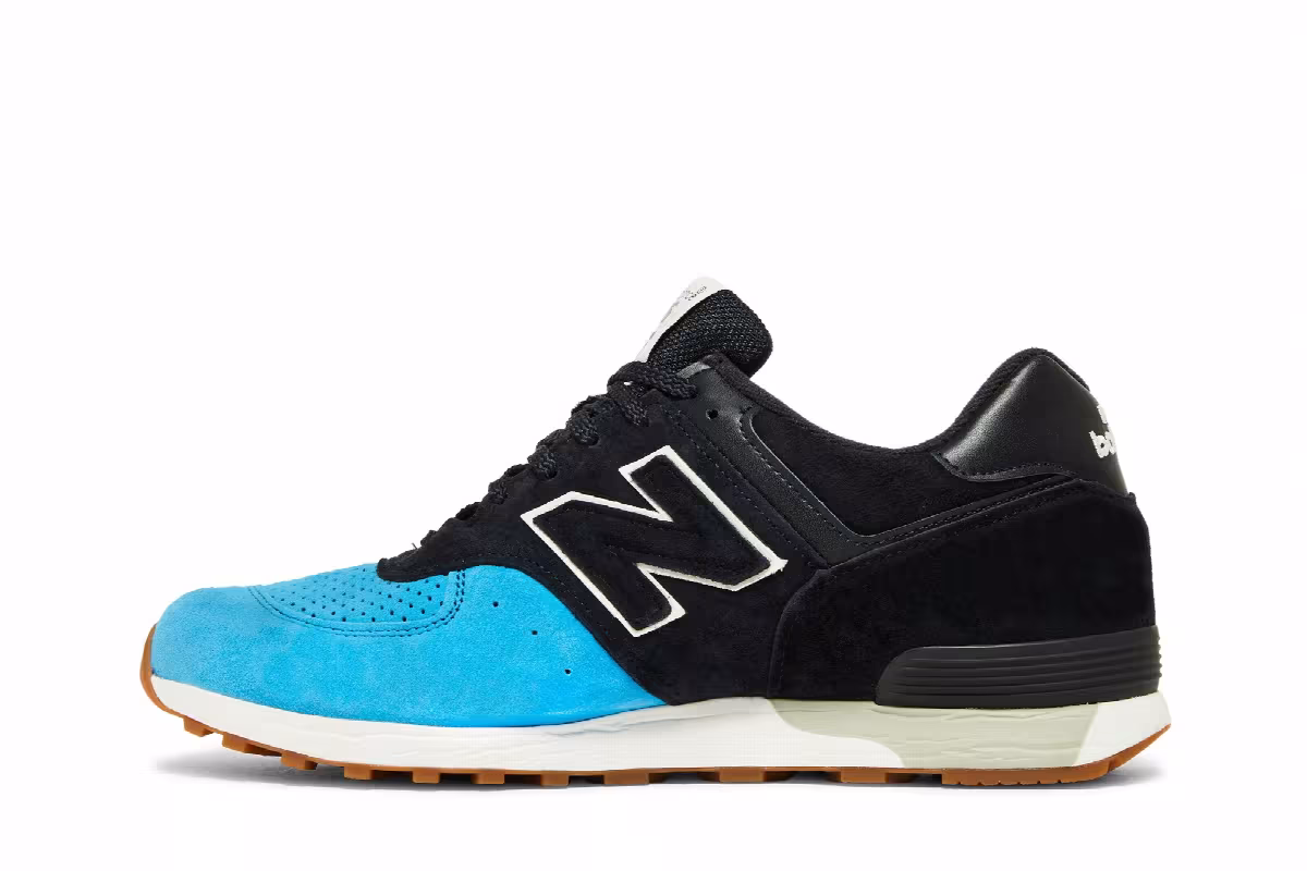 New Balance 576 Made in England Blue Navy, view 4