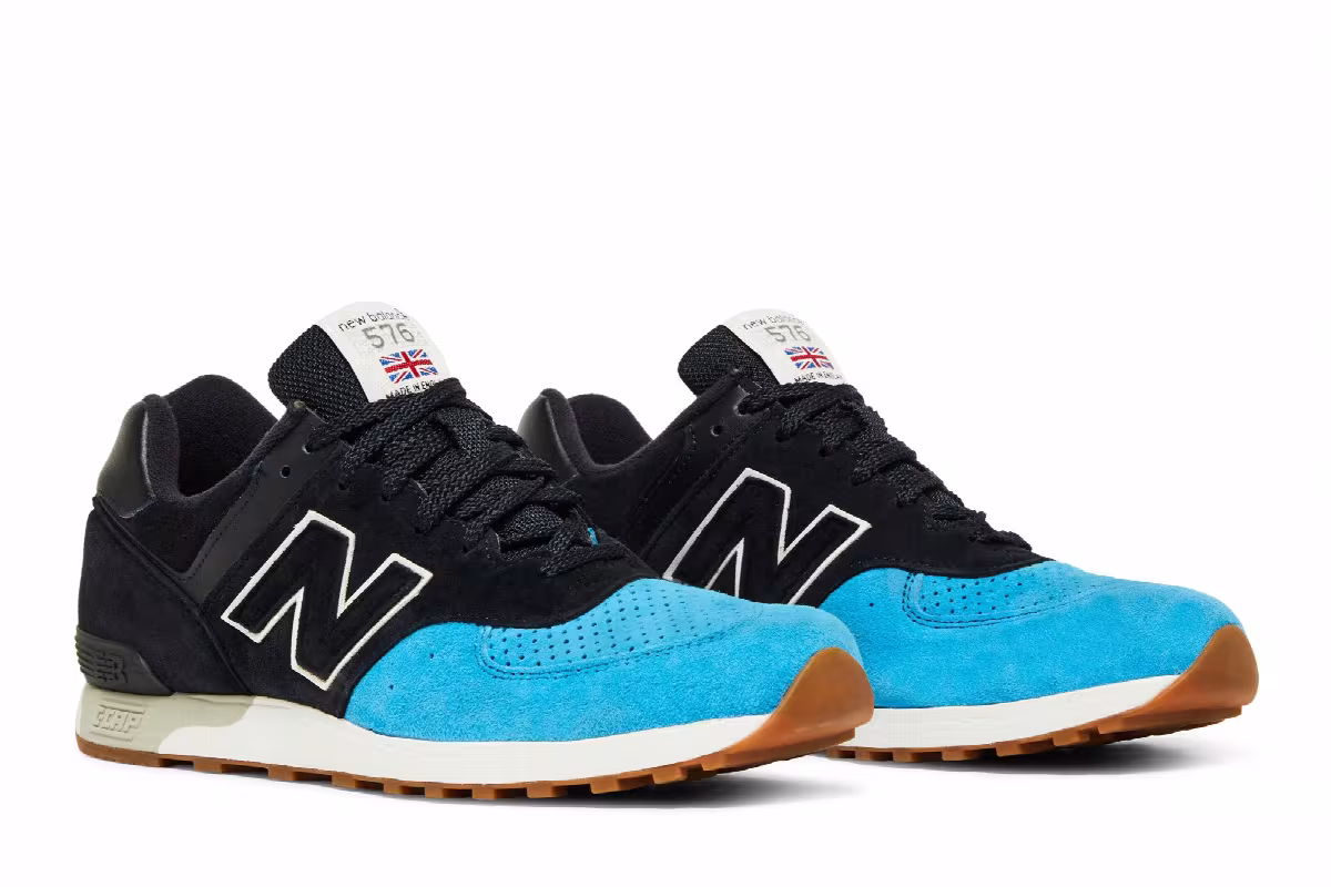 New Balance 576 Made in England Blue Navy, view 9