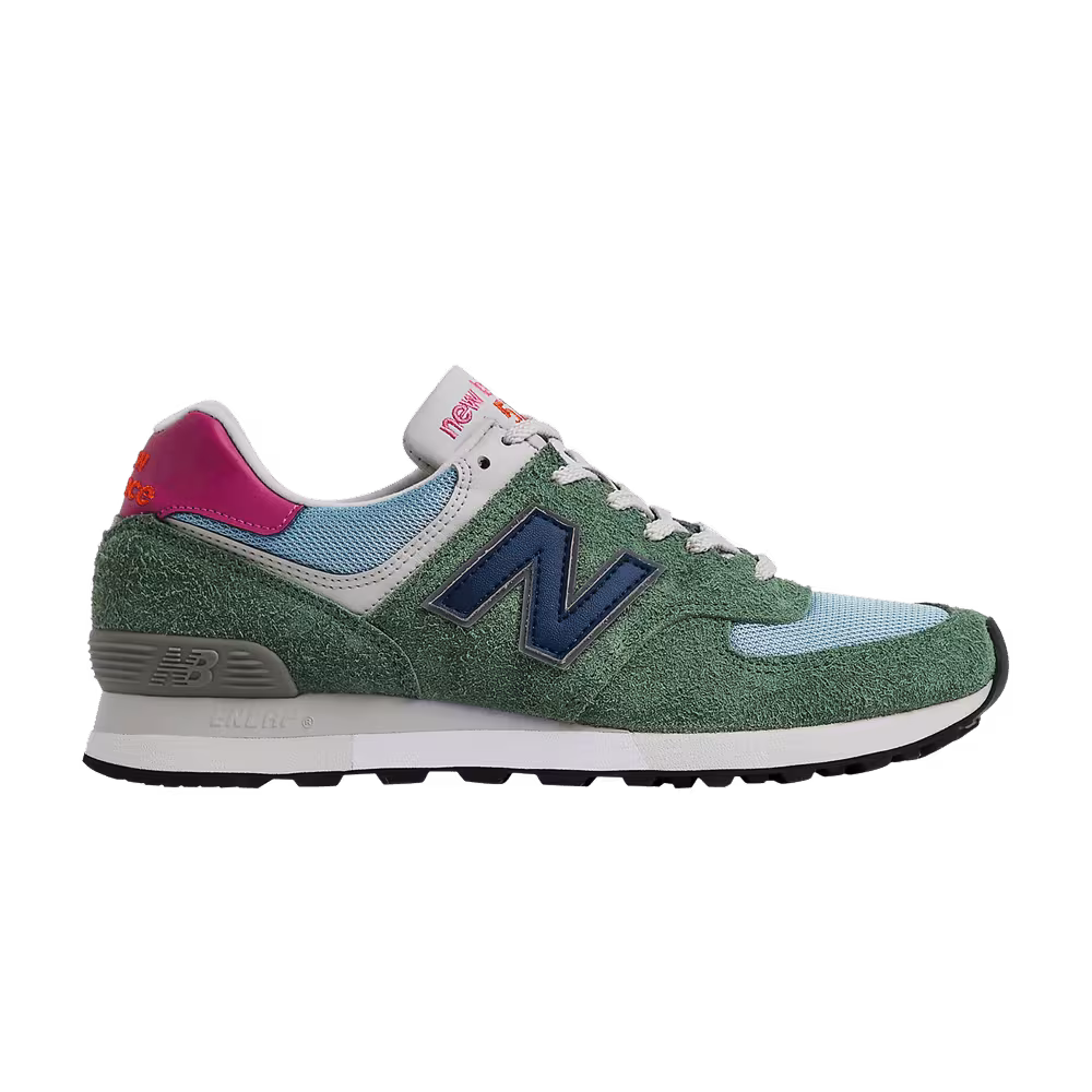 New Balance 576 Made in England Green Stone Blue