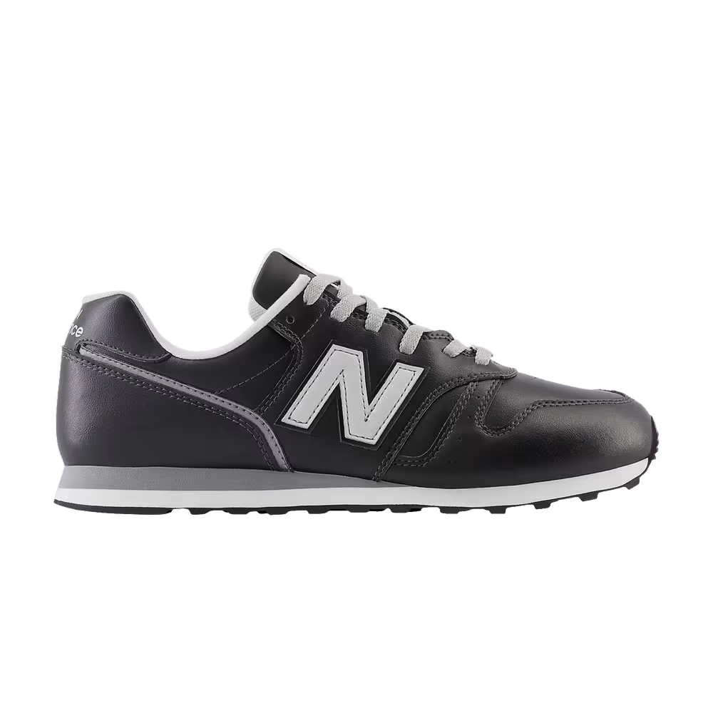 New Balance 373 Black Leather