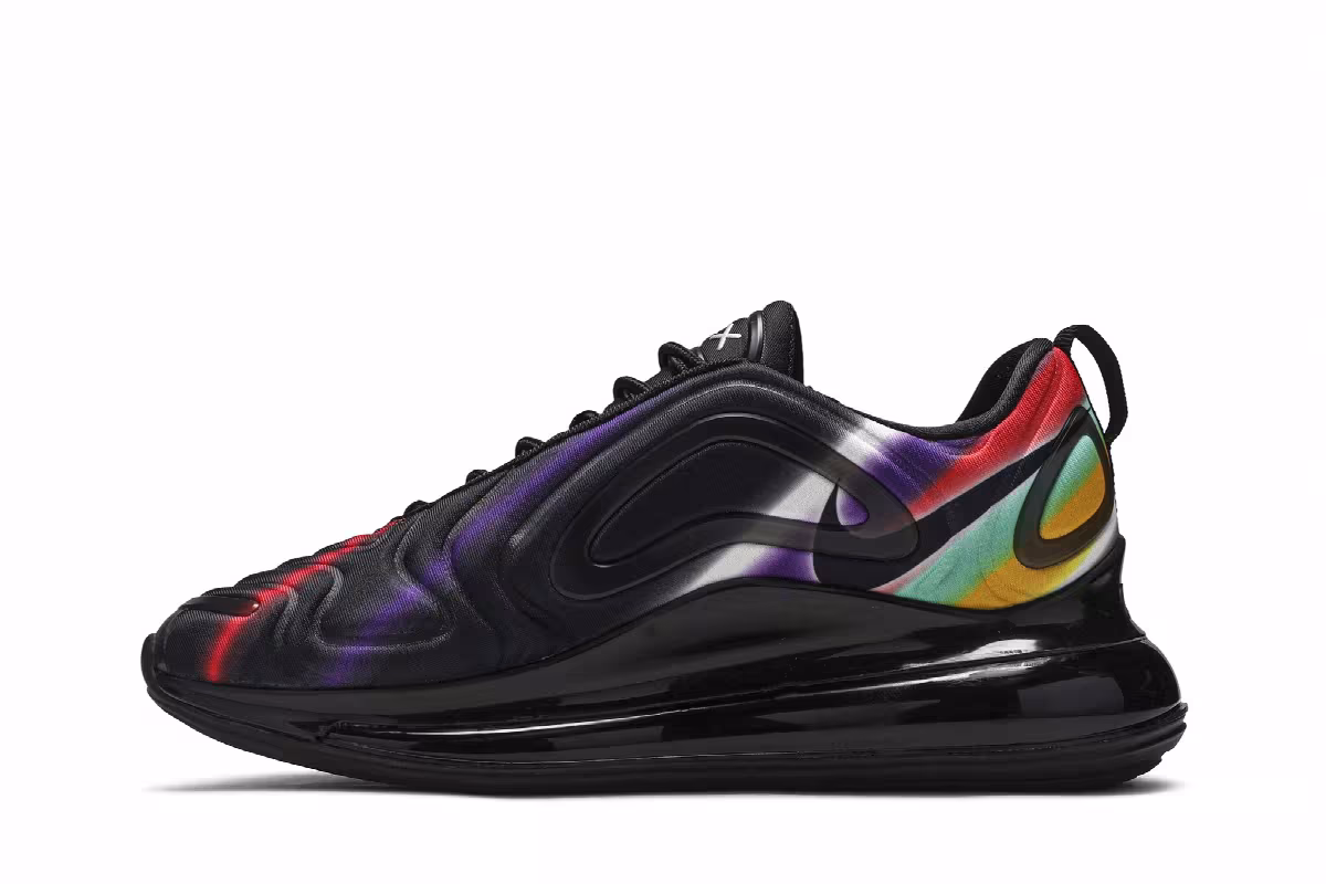 Nike Women's Air Max 720 Black Multi, view 4