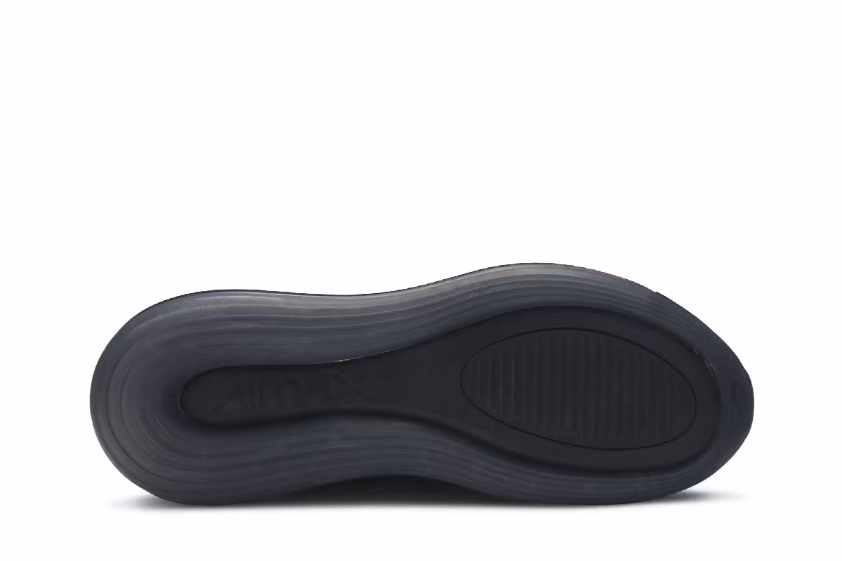 Nike Women's Air Max 720 Triple Black, view 5