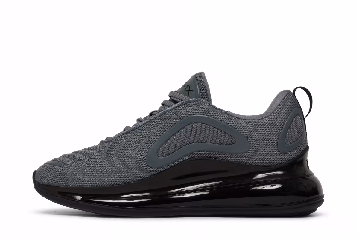 Nike Air Max 720 GS Cool Grey Bright Crimson, view 4
