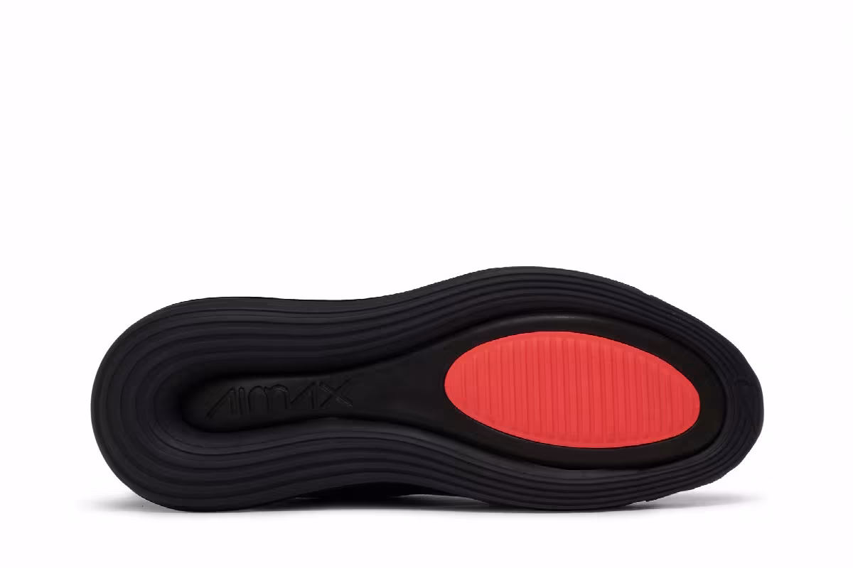 Nike Air Max 720 GS Cool Grey Bright Crimson, view 5