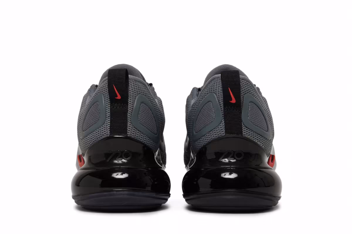 Nike Air Max 720 GS Cool Grey Bright Crimson, view 7