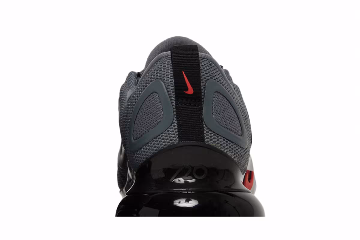 Nike Air Max 720 GS Cool Grey Bright Crimson, view 8