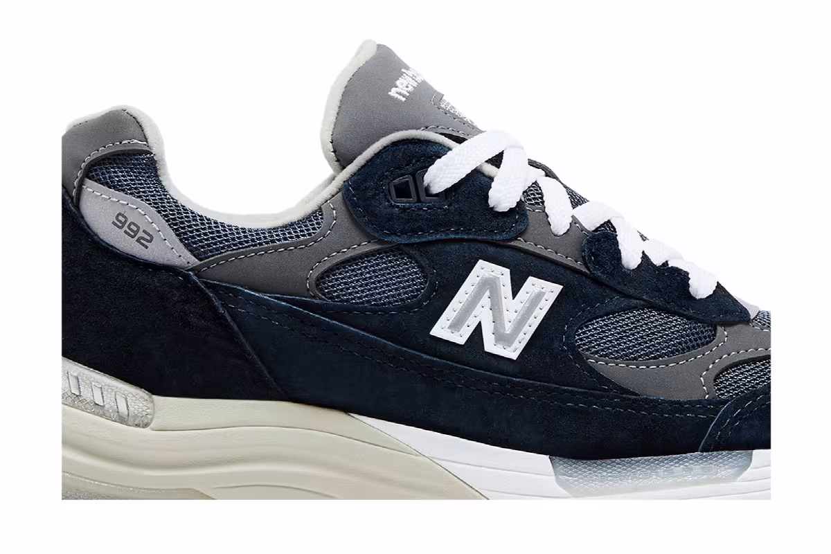 New Balance 992 Made in USA Navy, view 3