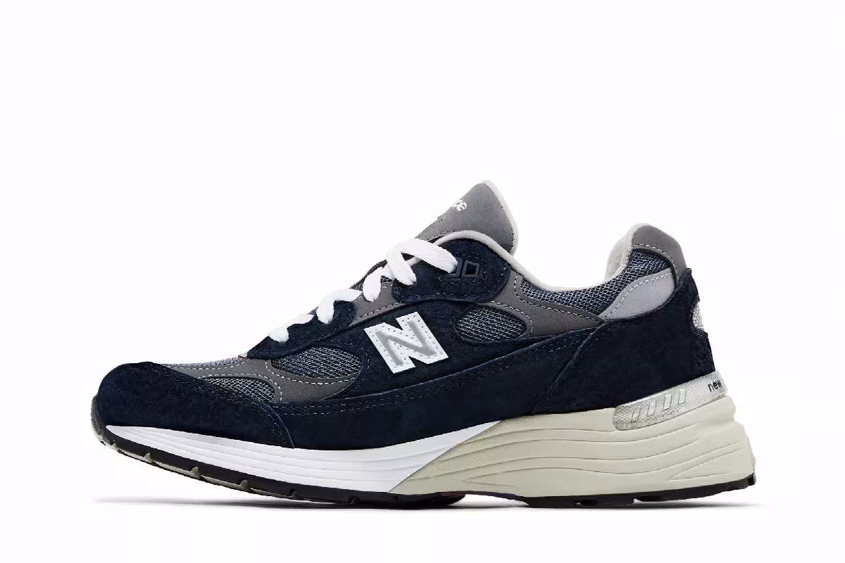 New Balance 992 Made in USA Navy, view 4
