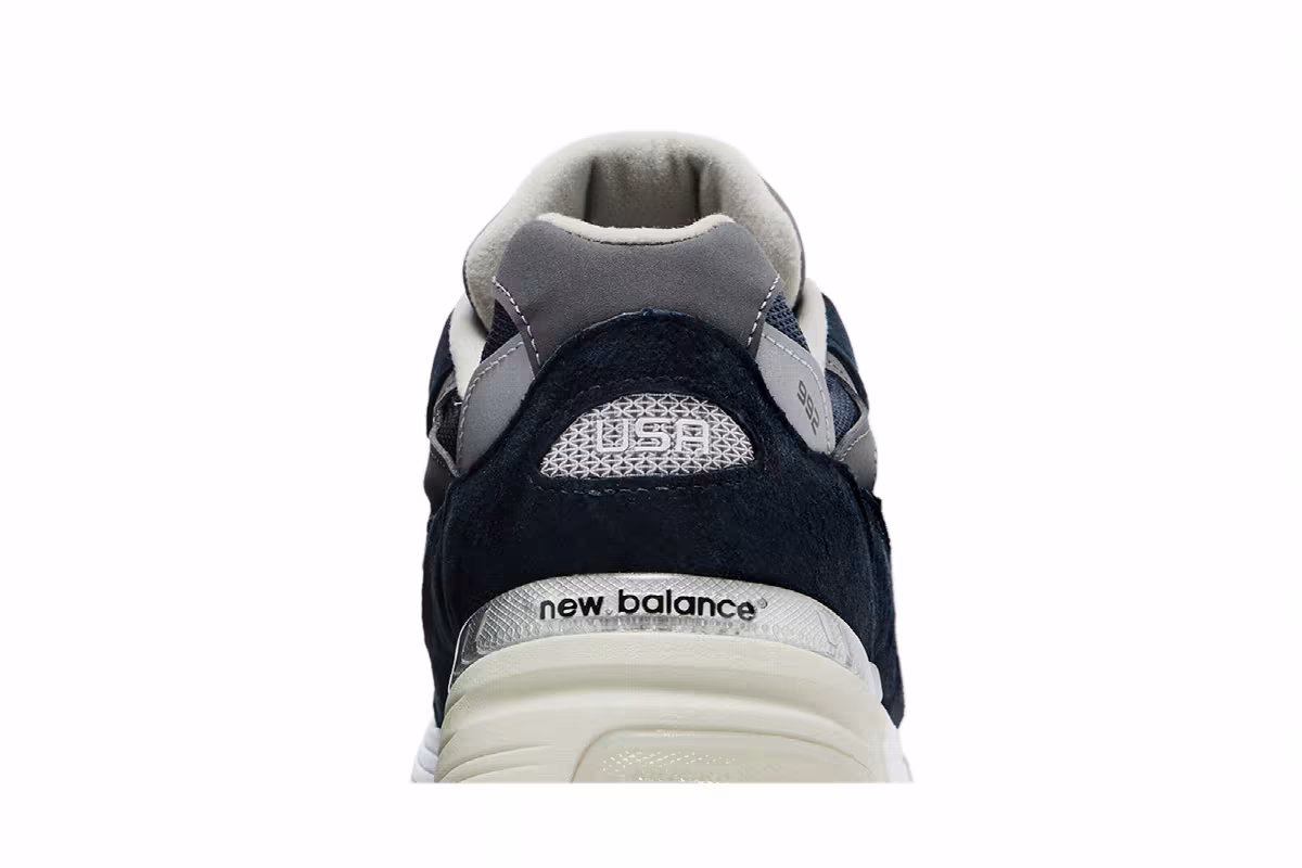 New Balance 992 Made in USA Navy, view 8