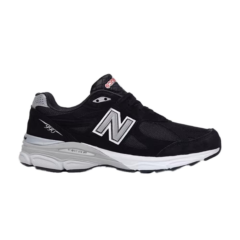 New Balance 990v3 Made In USA Black White