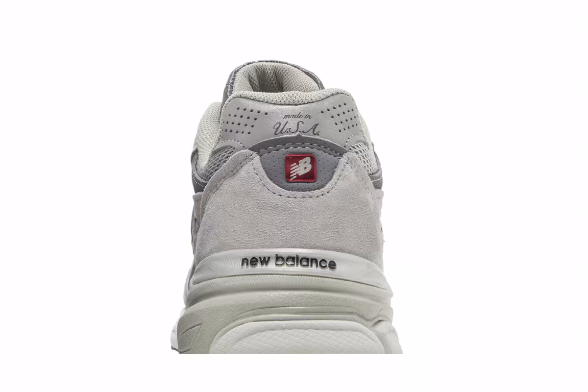 New Balance Women's 990v3 Made In USA Grey, view 8