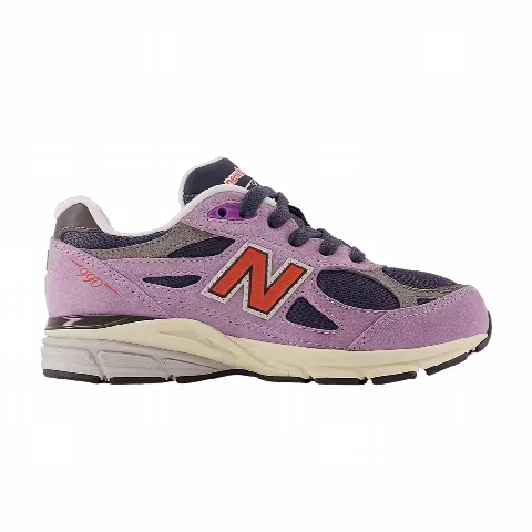 New Balance 990v3 Little Kid 'Raw Amethyst'