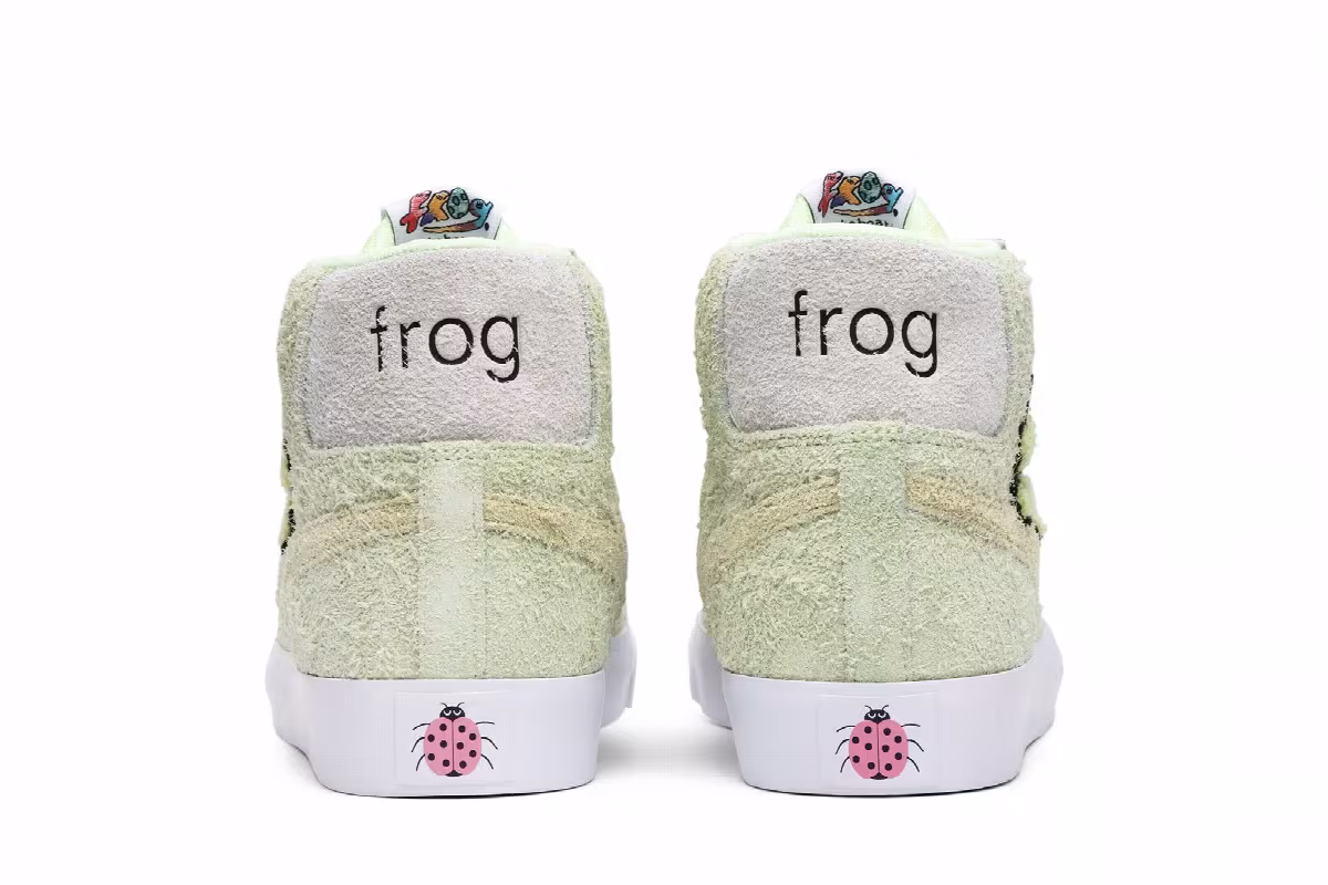 Frog Skateboards x Nike Blazer Mid SB QS Frog Skateboards, view 7