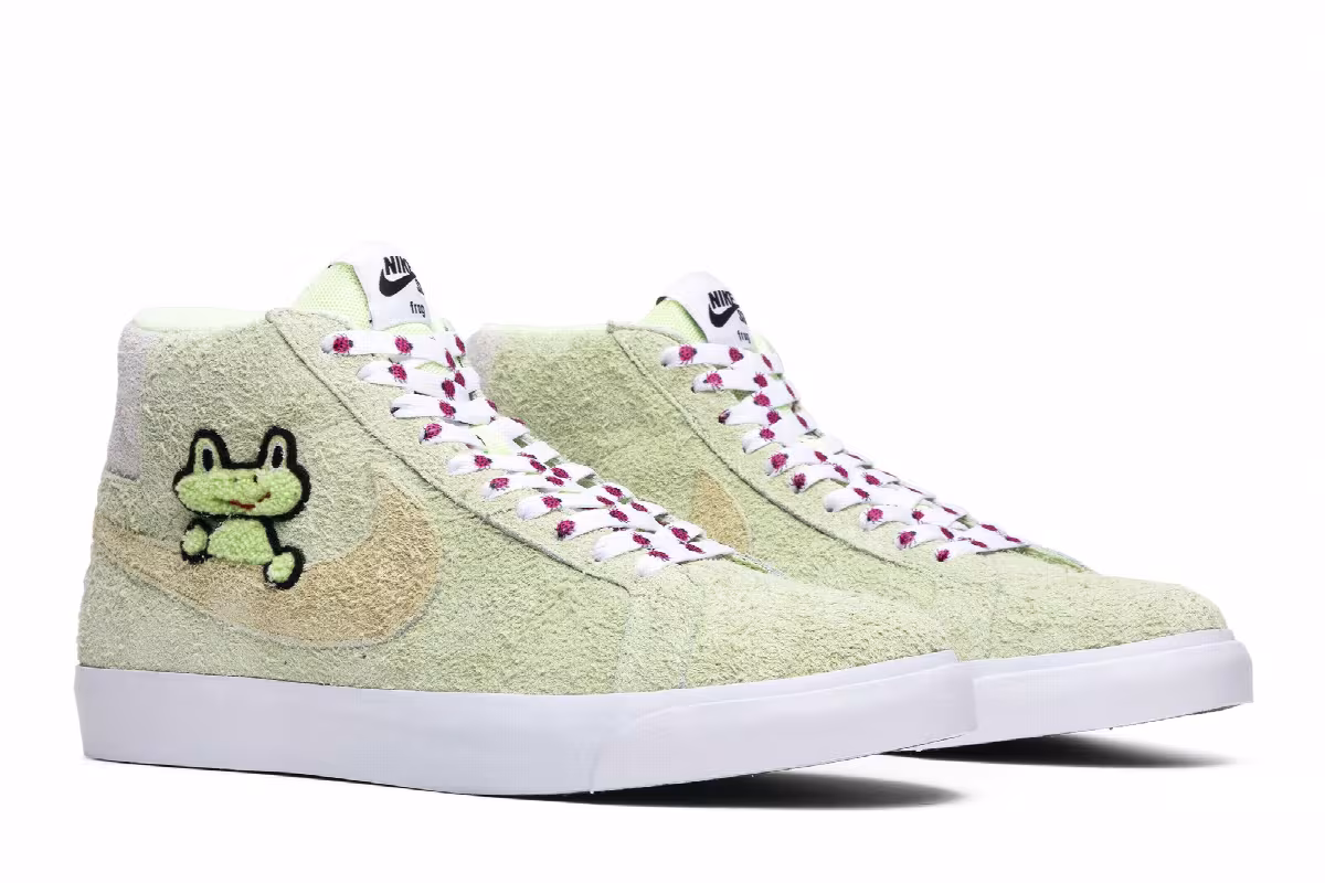 Frog Skateboards x Nike Blazer Mid SB QS Frog Skateboards, view 9