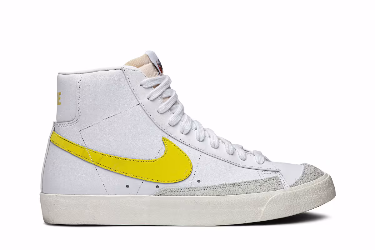 Nike Blazer Mid Opti Yellow, view 2