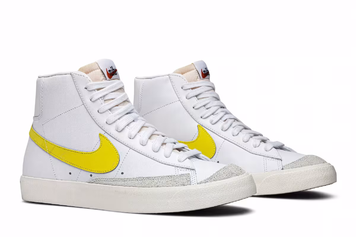 Nike Blazer Mid Opti Yellow, view 9