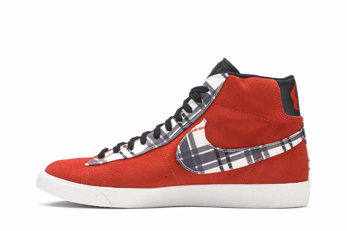 Ben Simmons x Nike Blazer Mid Premium Plaid, view 4
