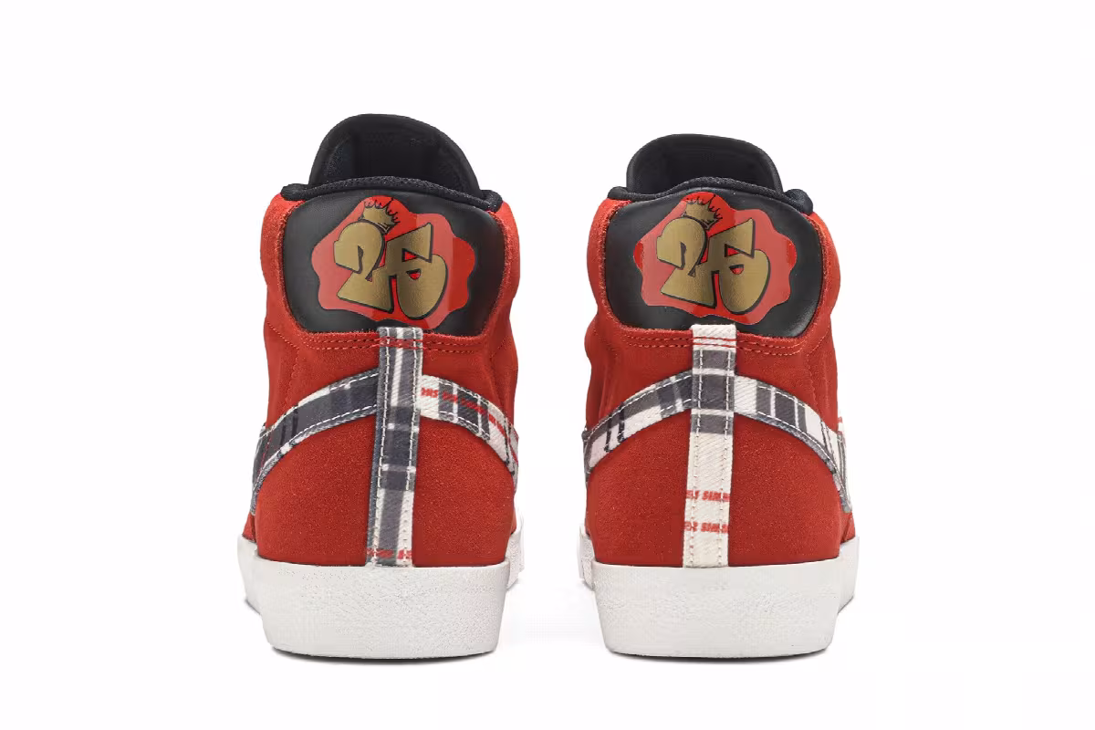 Ben Simmons x Nike Blazer Mid Premium Plaid, view 7