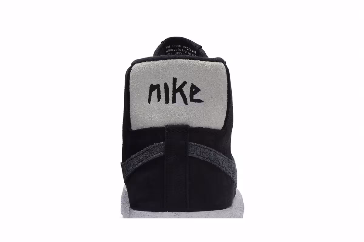 Gnarhunters x Nike Zoom Blazer Mid SB Black, view 8