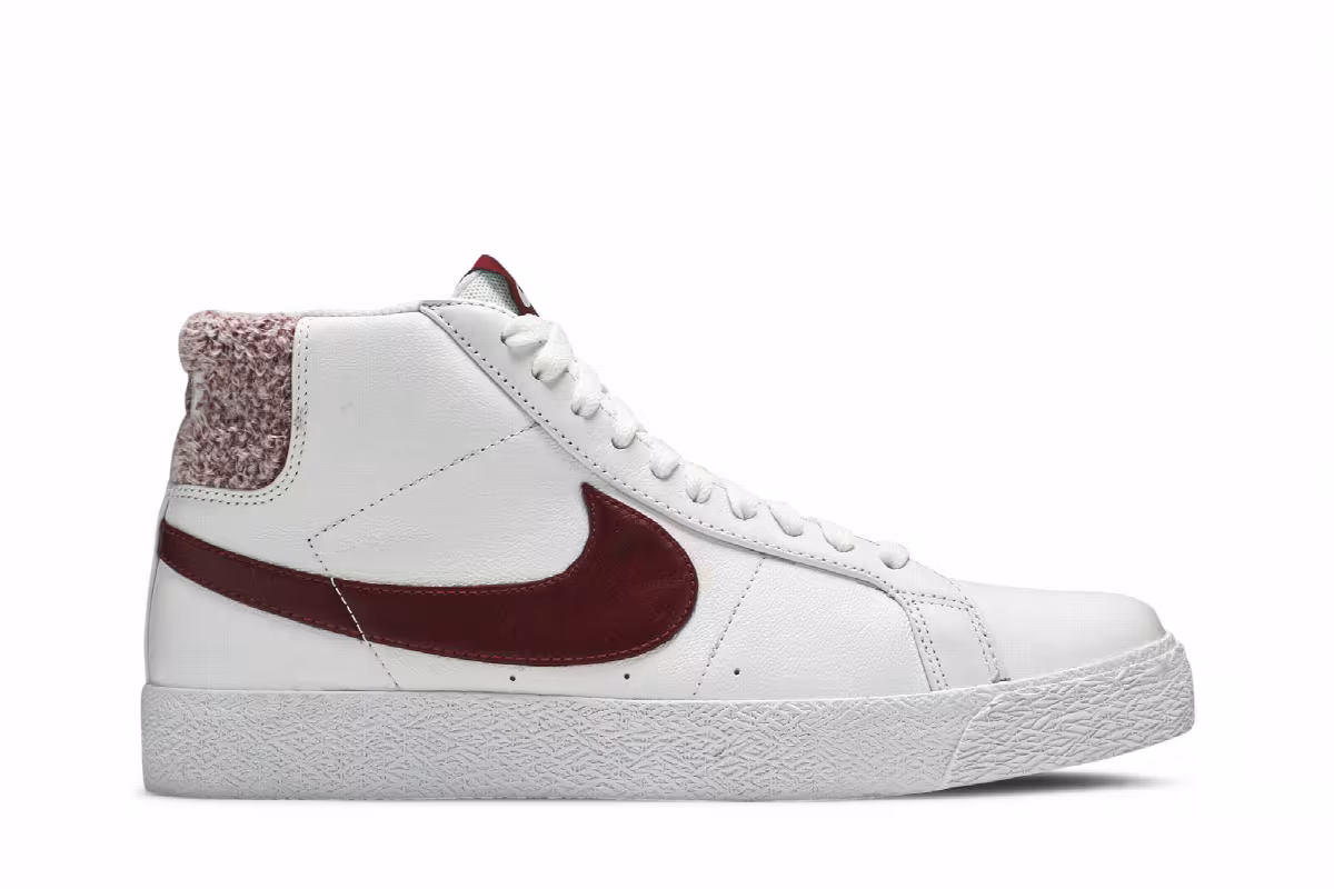 Nike Blazer Mid SB Team Red, view 2