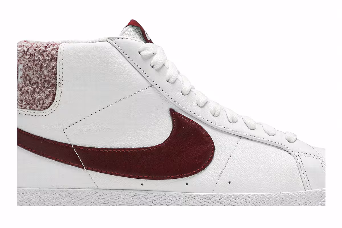 Nike Blazer Mid SB Team Red, view 3