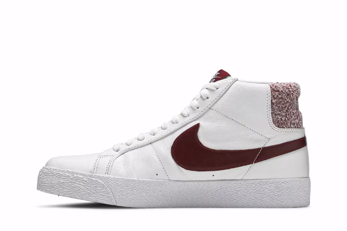 Nike Blazer Mid SB Team Red, view 4