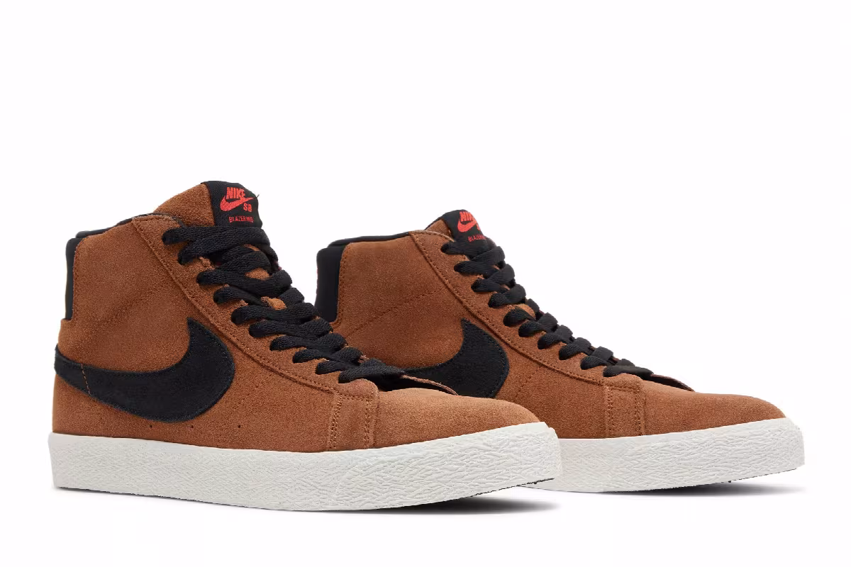 Nike Blazer SB Mid British Tan, view 9