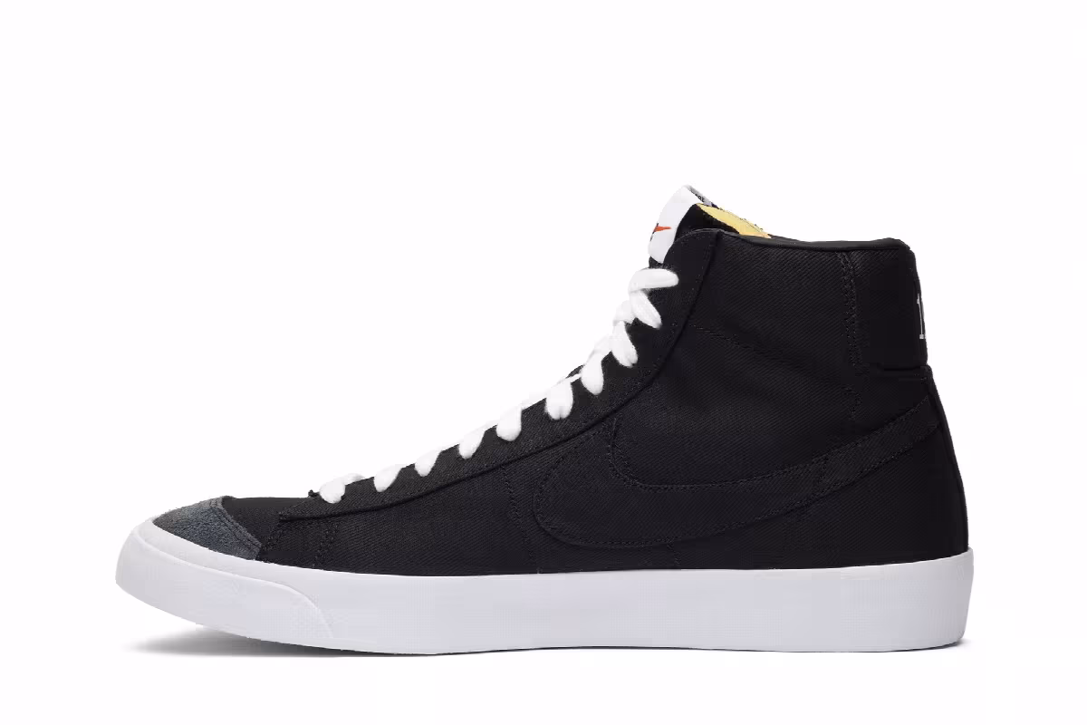 Nike Blazer Mid Black, view 4