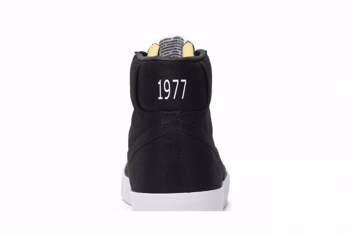 Nike Blazer Mid Black, view 8