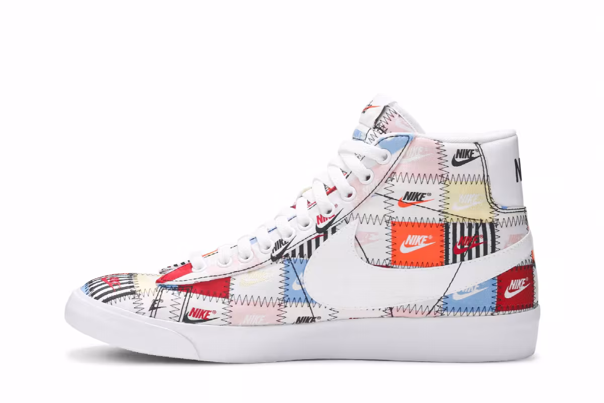 Nike Blazer Mid Patchwork, view 4